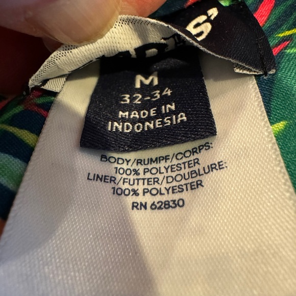 Men’s Lands End Swim Trunks size M - Picture 2 of 4